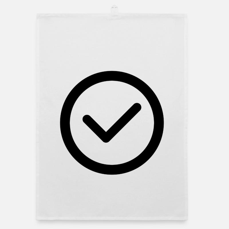 check Organic dish towel