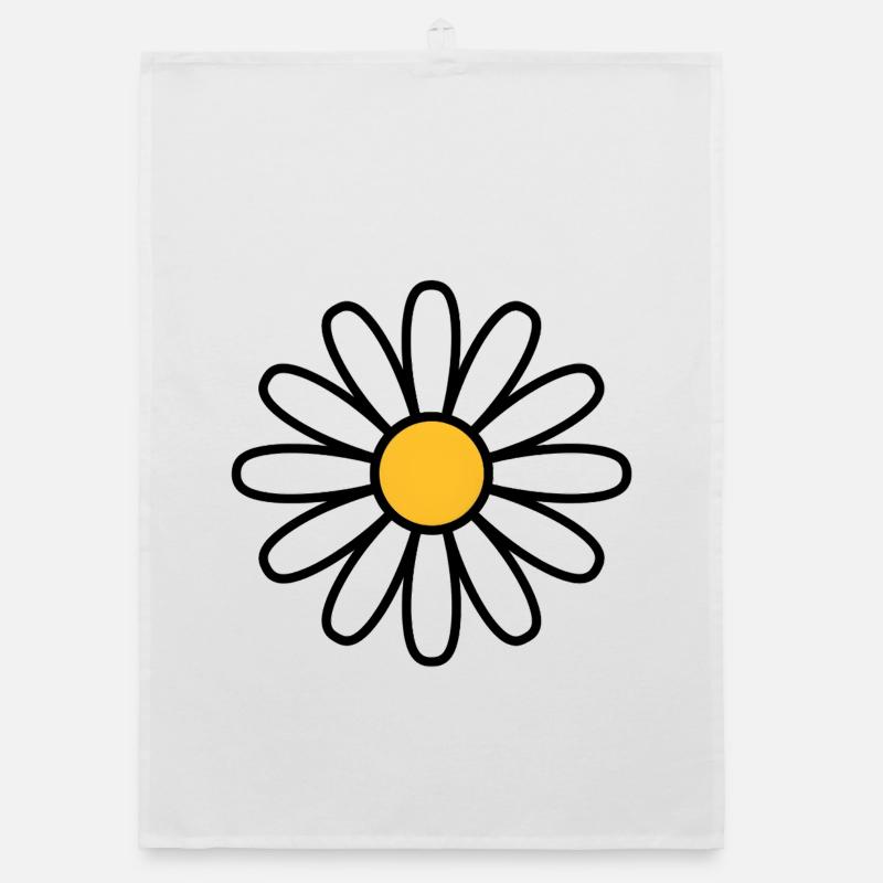 Gänseblümchen Organic Geschirrtuch