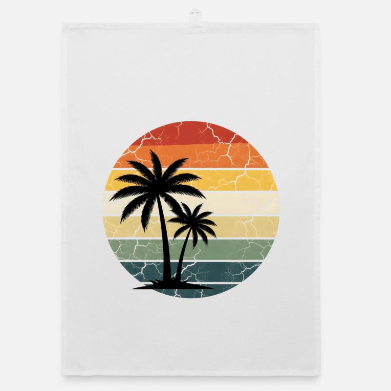 tropicale de vacances à la plage Torchon bio