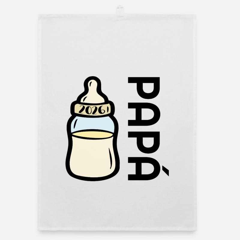 Papa espagnol bébé 2026 Torchon bio