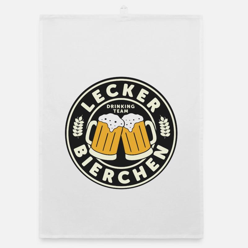 Chemise de biberchens de Lecker Bierchen JGA Torchon bio