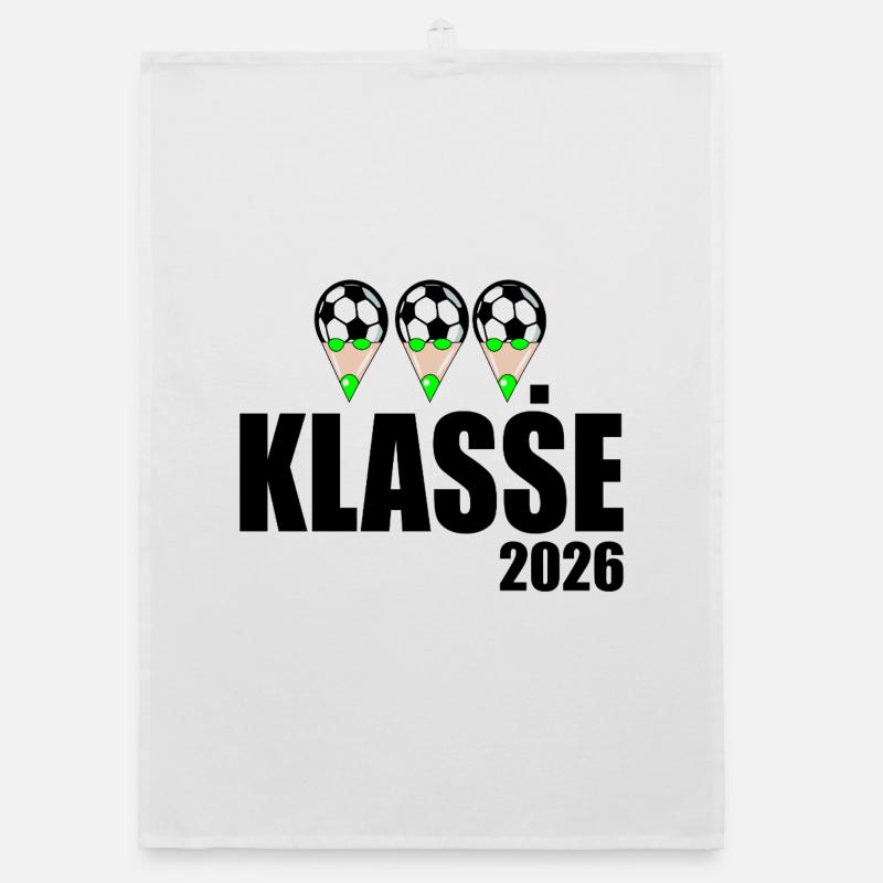 Fußball 3. Klasse 2026 Organic Geschirrtuch