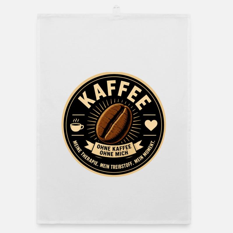 Kaffee Therapie Organic Geschirrtuch