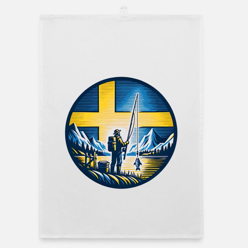 Sweden Anglers Organic dish towel