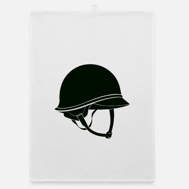 Army Helmet Organic dish towel