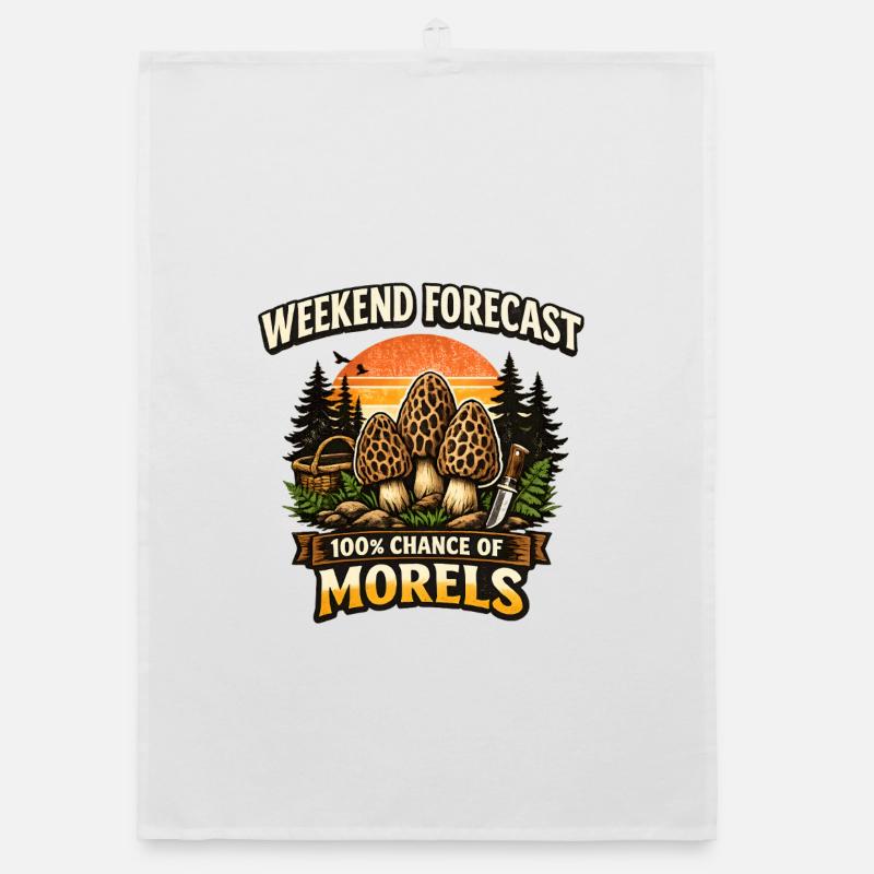 Prévisions du week-end : 100 % de chances de morilles Torchon bio