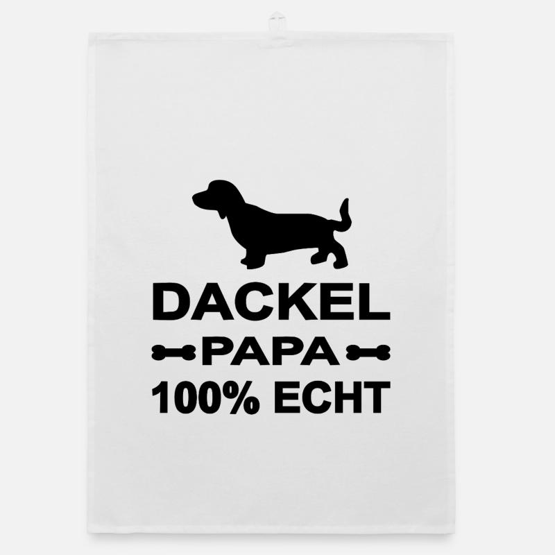 Dackel Organic Geschirrtuch
