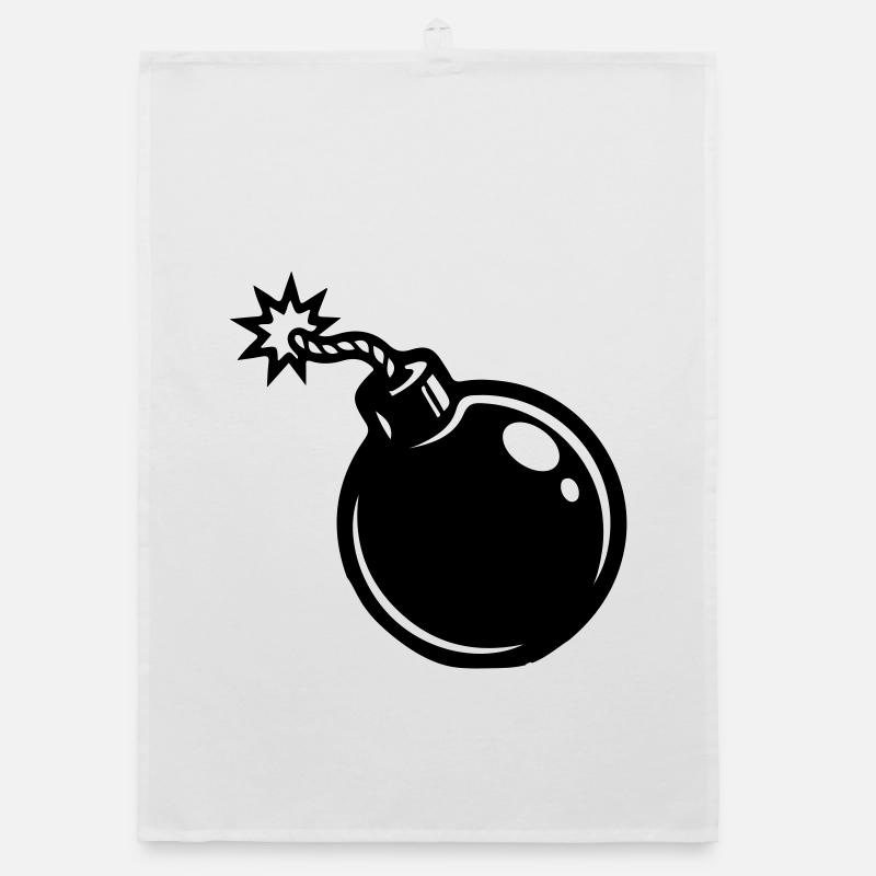 Icône de la bombe Torchon bio