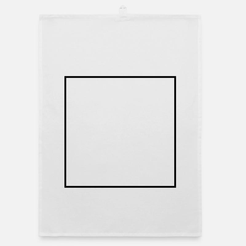 Square Empty Organic dish towel