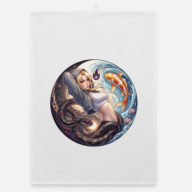 Verseau dans l’anneau du serpent Torchon bio