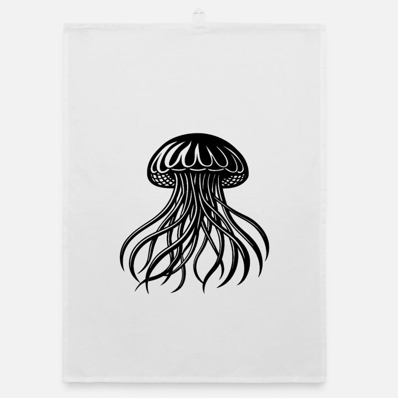jellyfish Organic dish towel