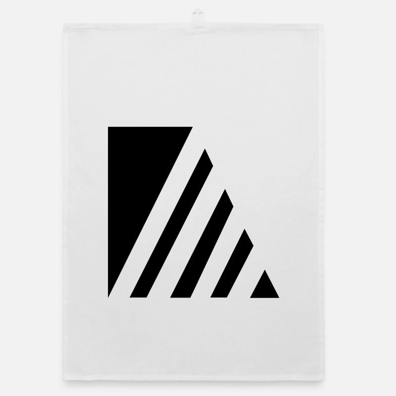 Stylish strokes Organic dish towel