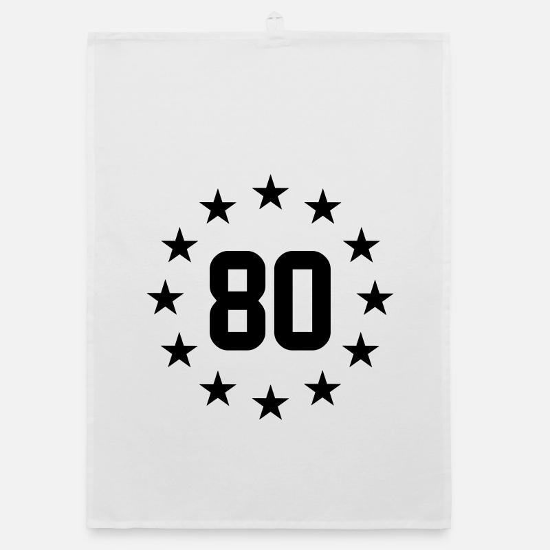 80 years Organic dish towel