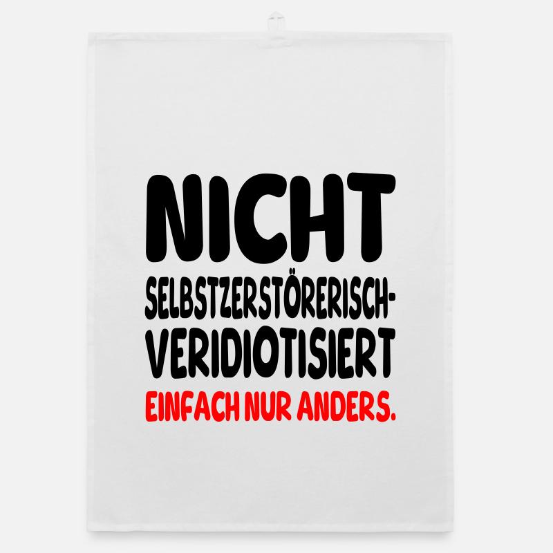 einfach nur anders Organic Geschirrtuch
