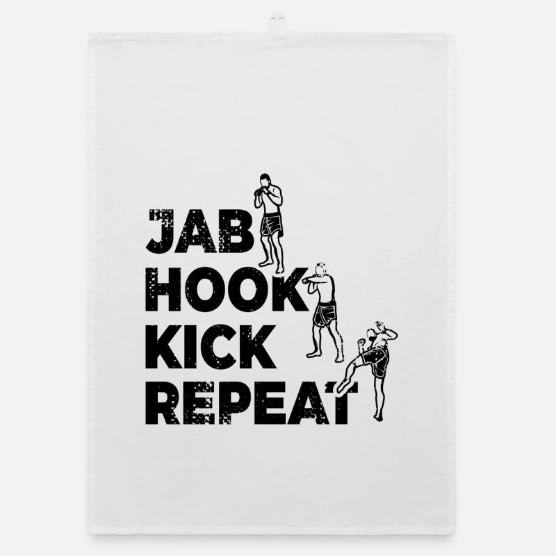 Routine de kickboxeur Torchon bio