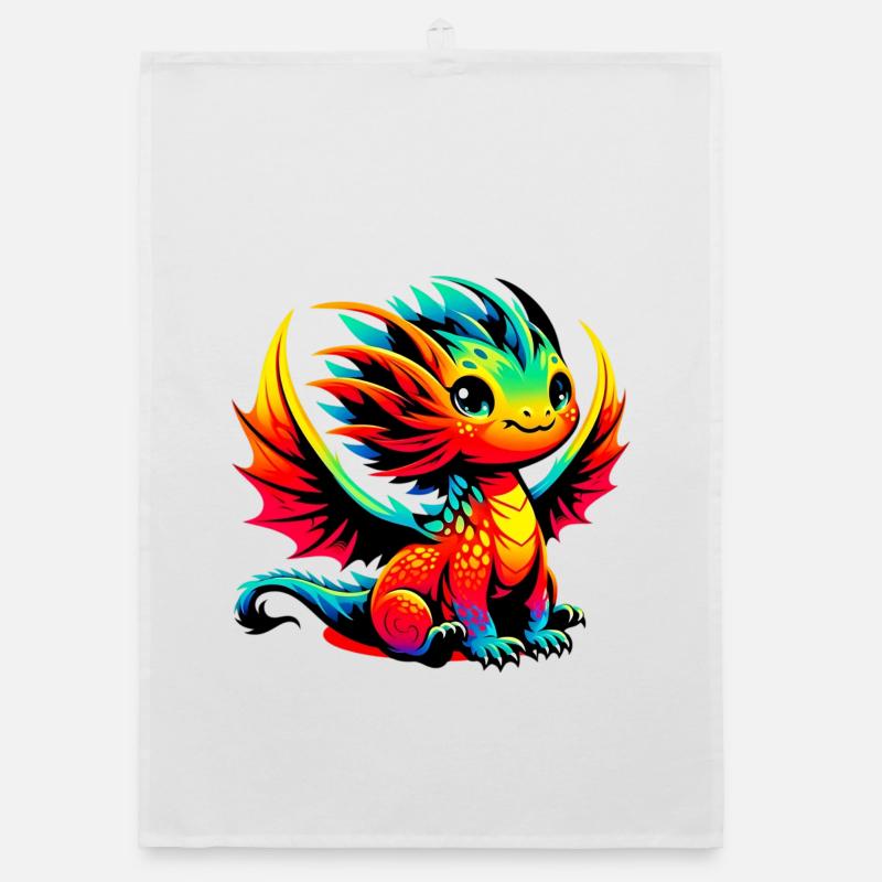 Drache Organic Geschirrtuch