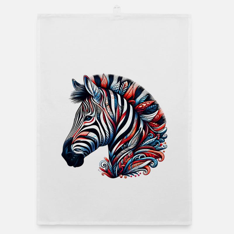 Zebra Organic dish towel