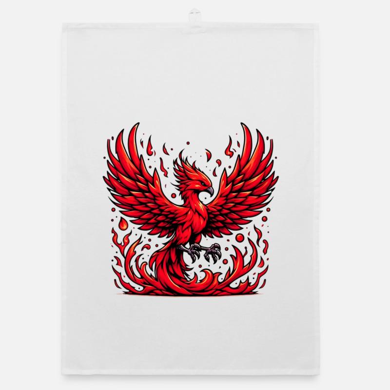Red Phoenix Organic dish towel