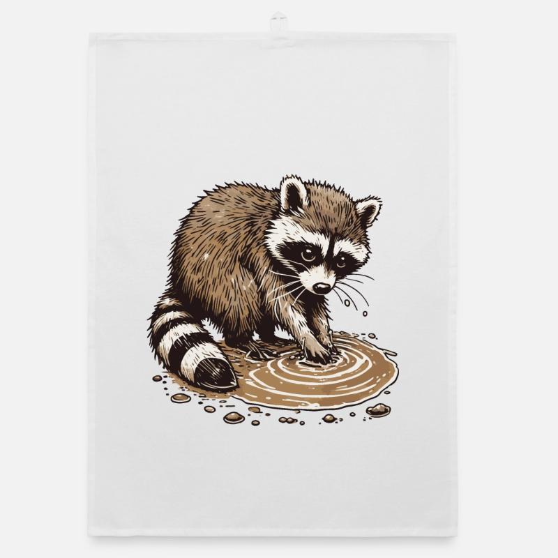 Waschbär Organic Geschirrtuch