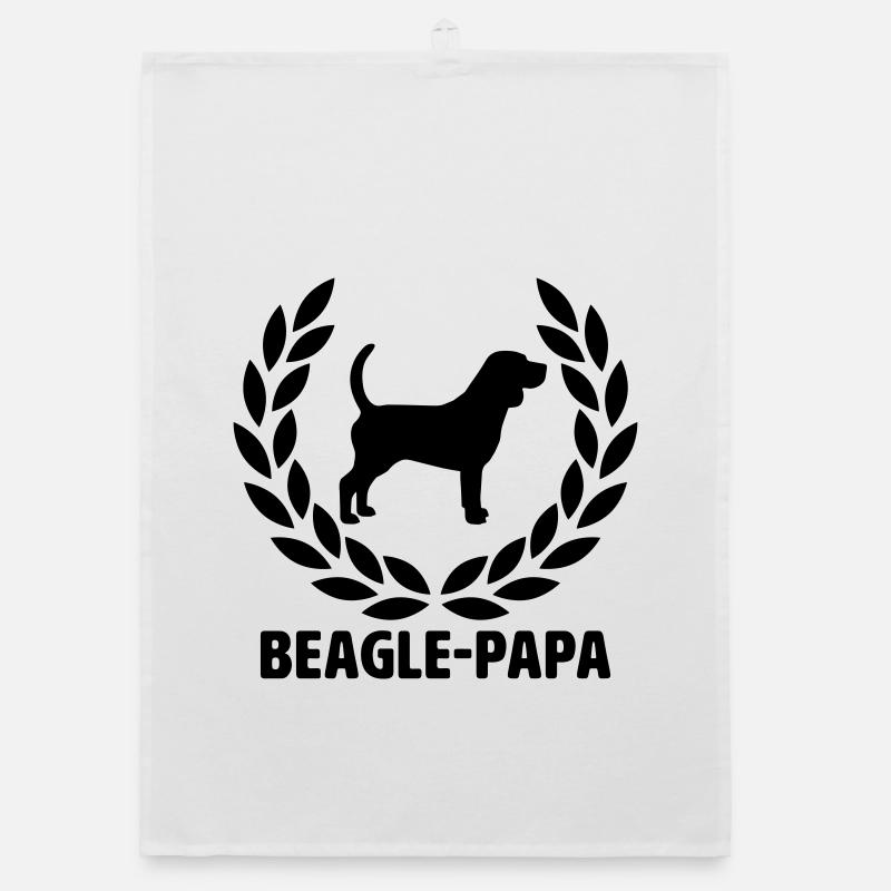 Beagle Papa Organic Geschirrtuch