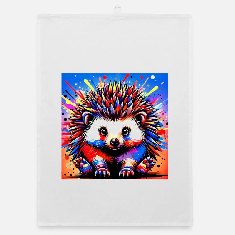 hedgehog Organic dish towel