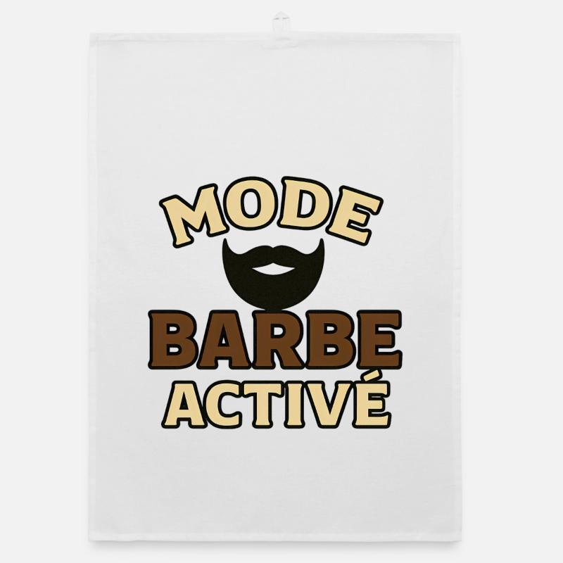 Active Beard Mode Organic dish towel