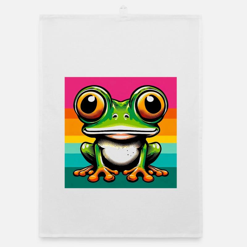 frog Organic dish towel