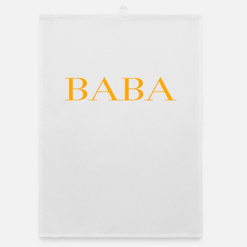 Baba Définition du Père turc Design Torchon bio