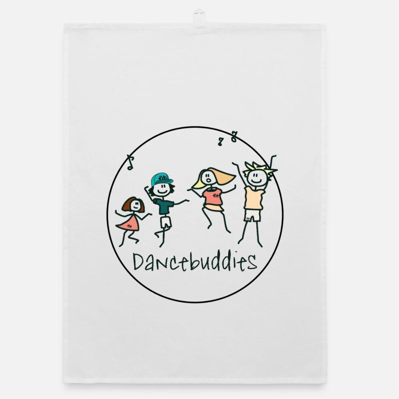Dancebuddies Organic dish towel