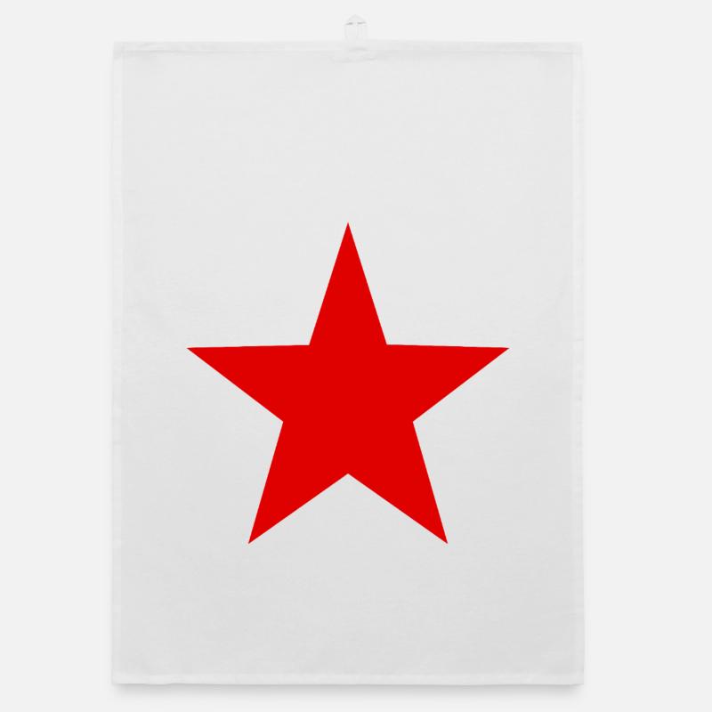 Red Star  Organic dish towel