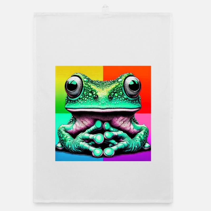 frog Organic dish towel