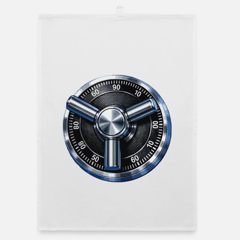 Conception de cadran sécurisé de sécurité Torchon bio