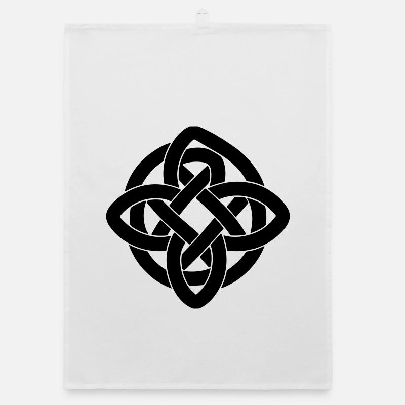 Celtic Symbol T-Shirt – Celtic Knot Infinity Organic Geschirrtuch