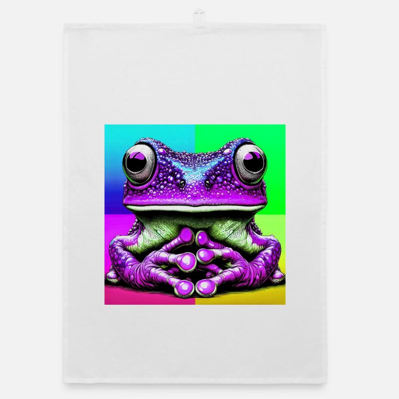 frog Organic dish towel