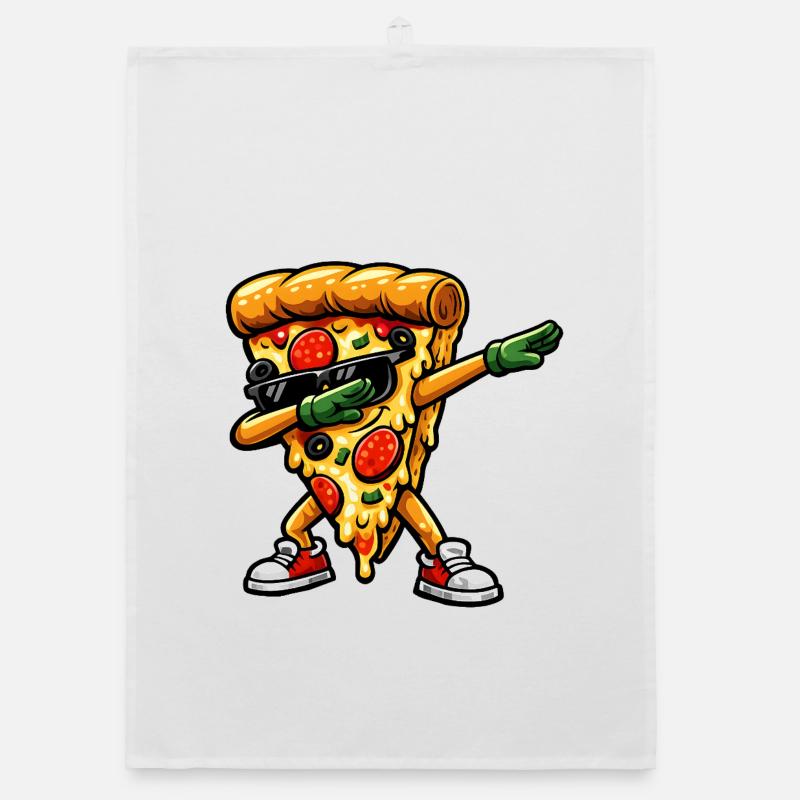Pizza à tamponner Torchon bio