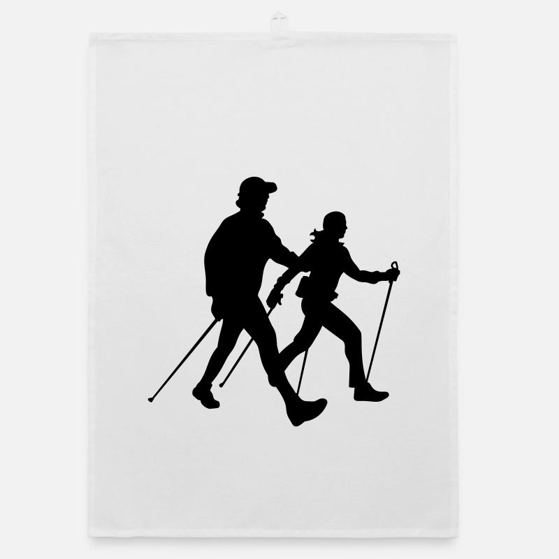 Nordic walking Organic Geschirrtuch