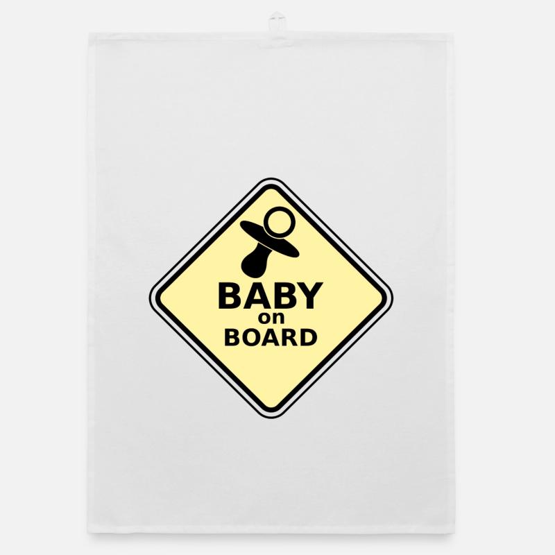 Bébé jaune Torchon bio