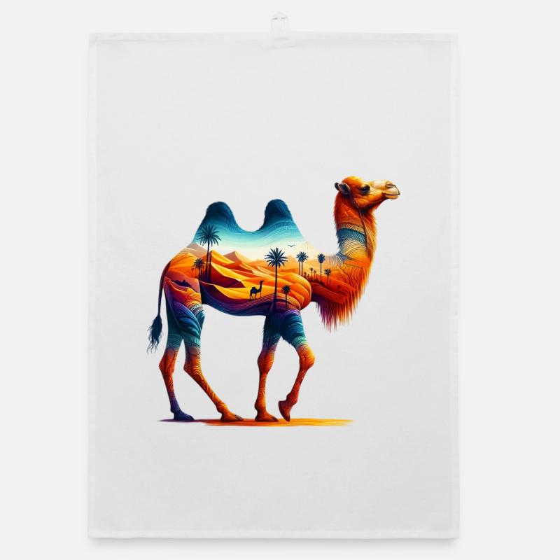 Camel Organic dish towel