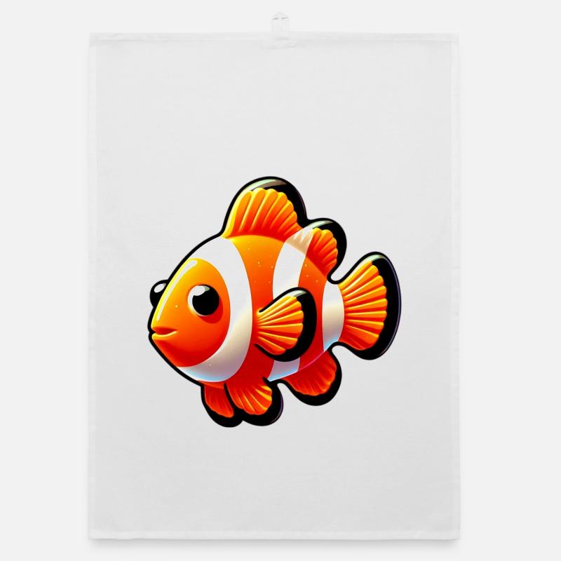 Clownfish Organic dish towel