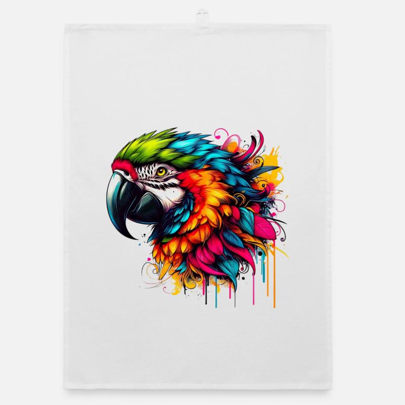 Parrot Organic dish towel