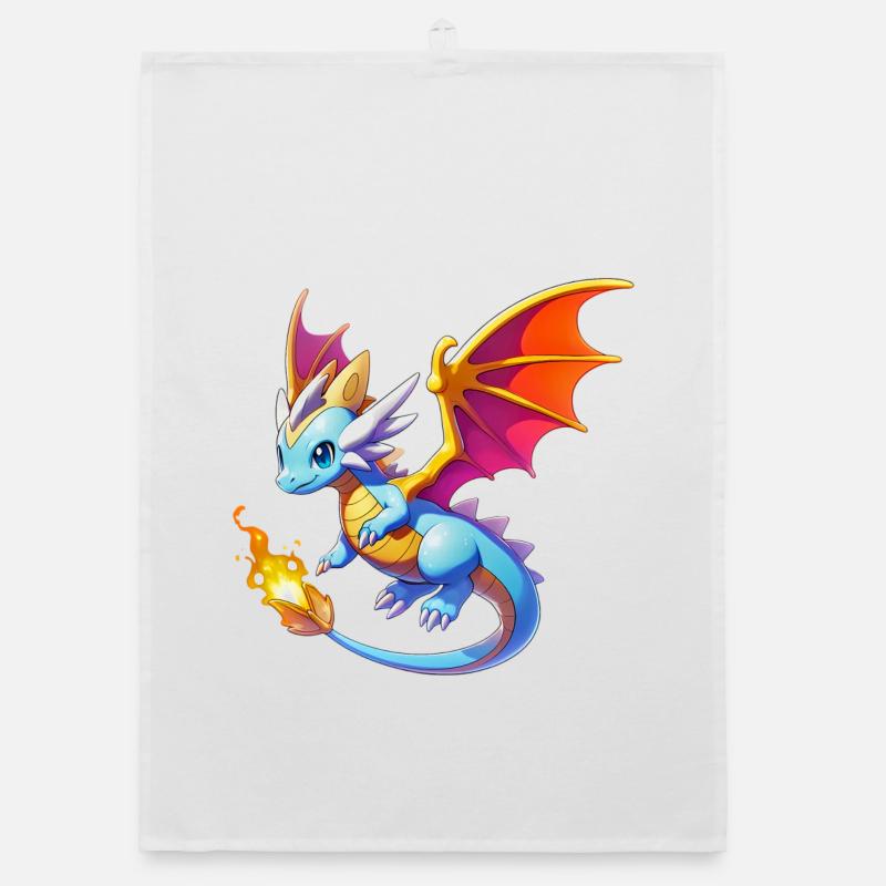 Drache Organic Geschirrtuch