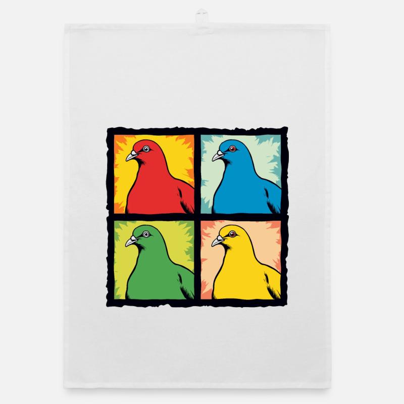 Tauben Organic Geschirrtuch