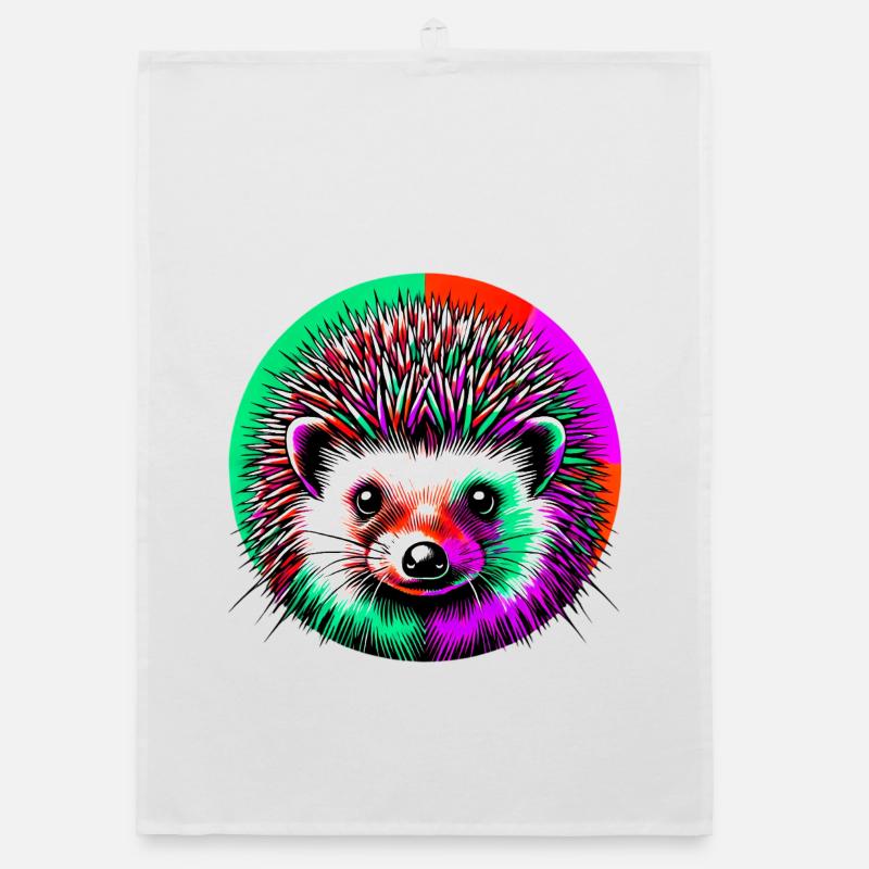 Hedgehog Organic dish towel
