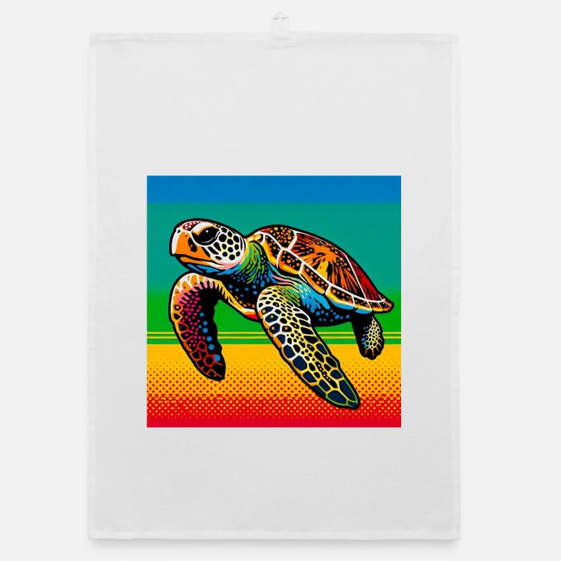 turtle Organic dish towel