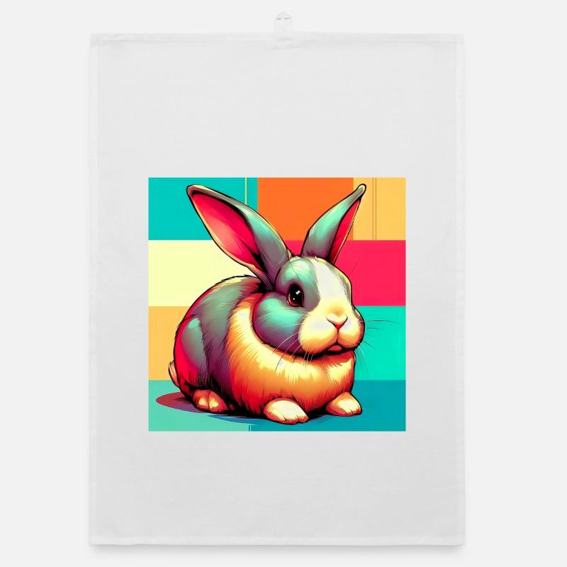 rabbit Organic dish towel