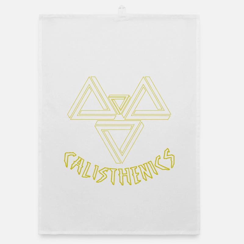 Bodybuilding-Geschenkidee Organic Geschirrtuch