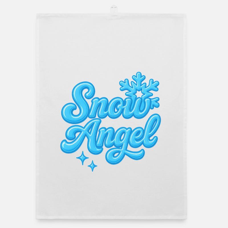 Angle de neige / Y2K Statement Design Torchon bio