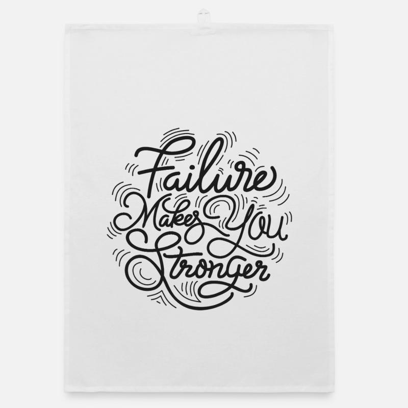 L’échec vous rend plus fort Torchon bio