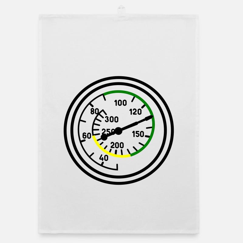 Airspeed indicator Organic dish towel