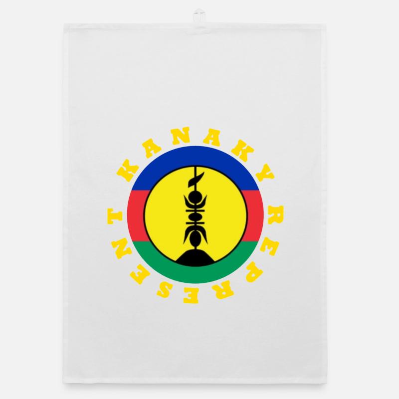 KANAKY REPRESENT ROUND Organic dish towel